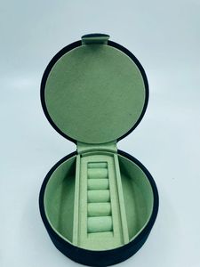 <b>Black</b> Luxury Cotton Wood Velvet Fabric Jewelry Organizer Hand Beaded Embroidered Customized Color Size Logo <b>Storage</b> <b>Box</b> - Product Image 3