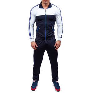 Survêtement à Capuche pour Hommes, Style Décontracté Hiver en Coton et Polyester, Ensemble de Jogging Noir à Imprimé - Product Image 5