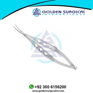 Fórceps oftálmicos Maumenee Colibri muy delicados 1x2, 0,12mm Instrumentos de cirugía ocular Fórceps oculares - Product Image 4