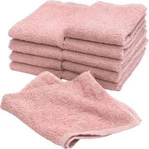 [Wholesale Products] HIORIE Osaka Senshu Reasonable Towel Made in Japan 100% Cotton Hand Towel Face Towel 34*34cm 300GSM Pink