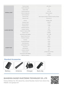 2024 Model Eksklusif Baru PMR446 Analog 2W HT (Handheld) Walkie-Talkie Sipil Vakitaki - Product Image 6