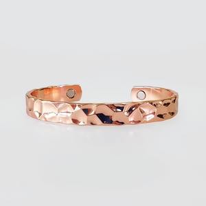 Juego de Pulseras de Cobre y Latón Hechas a Mano en India, de la Mejor Calidad, Joyería de Cobre Plateado, Regalo para Mujeres y Hombres, Premium - Product Image 3