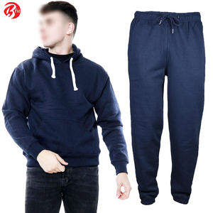 Survêtements complets pour hommes Sweat à capuche Pull à capuche Joggers Bas Pantalon Ensemble 100% Coton Respirant Léger Dernières - Product Image 5