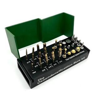 Kit de 29 Piezas para Implantes Dentales, Fresas de Osteodensificación, Elevación de Seno Maxilar, Herramientas Quirúrgicas de Odontología, Manual, Eléctrico, Metálico - Product Image 4