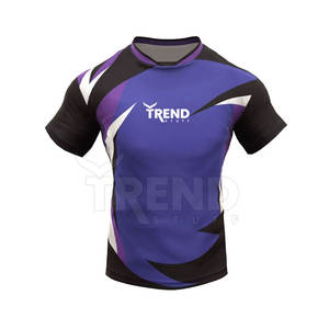 Uniforme de rugby totalmente sublimado de alta calidad para hombre, ropa deportiva personalizada, poliéster de secado rápido, transpirable y elegante, opciones OEM - Product Image 2