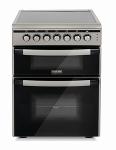 Cocina Eléctrica Independiente Blanca de 90 cm con Placa Vitrocerámica y 4 Zonas de Cocción - Product Image 1