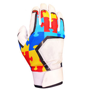 Gants de frappe de baseball professionnels pour jeunes Gants en cuir de taille et de conception personnalisées pour les vêtements antidérapants de lanceur - Product Image 2