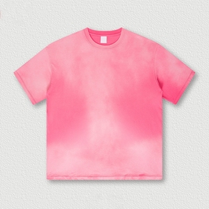 T-shirt pour homme de haute qualité, streetwear, 260 g/m², poids lourd, 100 % coton, vintage, col rond, lavé, surdimensionné - Product Image 5