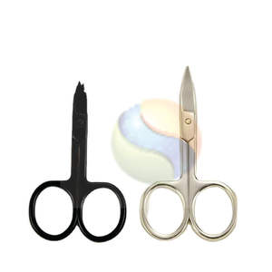 Ciseaux à cuticules de précision, outil de manucure en acier inoxydable, ciseaux à cuticules incurvés EliteEdge |   Ongles professionnels - Product Image 4