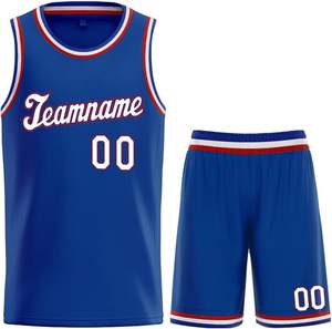 Uniformes de basket-ball à impression par sublimation personnalisés Vêtements d'équipe personnalisés avec noms et numéros de joueurs pour les sports d'été - Product Image 1
