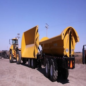 Semirremolque Volquete Hidráulico con Paredes Laterales de Acero para Transporte de Arena, Piedra y Carga a Granel, con 3 Ejes y 100 Toneladas, en Venta - Product Image 1