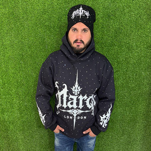 เสื้อฮู้ดดี้ผู้ชายไซส์ผู้ใหญ่ ผ้าฝ้ายฟลีซ 100% ทรงปกติ ซิปหน้า มีกระเป๋า  ลายพิมพ์ดิจิทัล สำหรับงานปัก  ฤดูหนาว ปี 2026 - Product Image 6