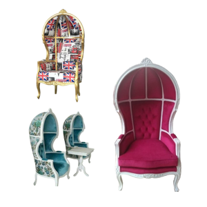 wholesale high back king and queen <b>princess</b> <b>chairs</b> wedding throne <b>chair</b> for sale commercial hotel <b>chairs</b> Indonesia Products - Product Image 4