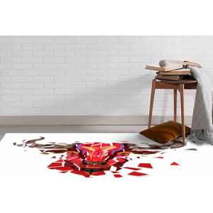 Alfombra con Diseño de Toro: Alfombra Antideslizante con Estampado Animal, Alfombra Suave de Tela No Tejida - Product Image 4