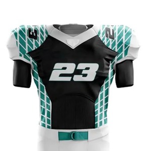 Uniformes de football américain les plus vendus directement de l'usine, ensemble en gros, style imprimé avec des caractéristiques respirantes et des tailles plus grandes - Product Image 3