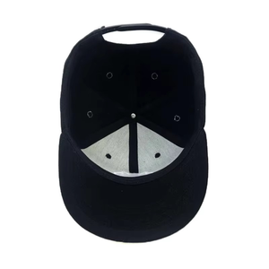 Casquette de baseball classique personnalisée à 7 panneaux, logo brodé hip hop en polyester coton imperméable et à la mode pour la performance - Product Image 3