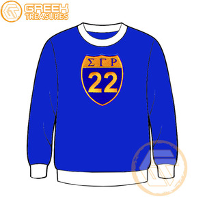 Sudadera de lana de algodón Sigma Gamma Rho personalizada de alta calidad, Jersey bordado, chaqueta para mujer, ropa griega, estilo de hermandad - Product Image 3