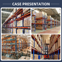 Système de rayonnage à palettes sélectif en acier robuste, protection contre la corrosion, protection ESD, surface peinte, conception sans boulons, empilable