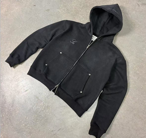 ชุดลำลองผู้ชายสไตล์วินเทจลายธงชาติอเมริกา ผ้าฝ้าย 100% ระบายอากาศได้ดี ชุดกีฬาถัก - Product Image 3