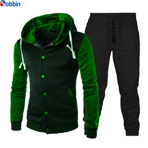 Top Trend New <b>Men's</b> High Quality <b>Velvet</b> Tracksuit Fashionable Varsity <b>Jacket</b> Pant Customized Unisex Blank Sportswear - Product Image 6