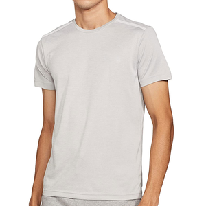 Venta al por mayor de camisetas de algodón para hombres Nuevo diseño liso de manga corta Casual Tops Tallas grandes personalizado OEM servicio transpirable camiseta - Product Image 5