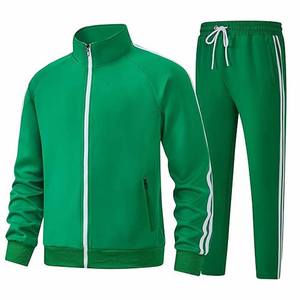 Survêtement entraînement sportif fermeture éclair couleur personnalisée survêtement de course léger et respirant - Product Image 1