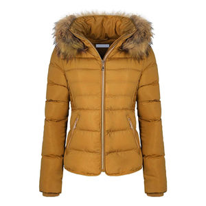 Chaqueta de Invierno para Mujer de Alta Calidad, Estilo Vintage, Acolchada, con Capucha, Hecha a Medida, Manga Larga, Impermeable, Cortavientos, con Cremallera y Estampado, Último Modelo - Product Image 2