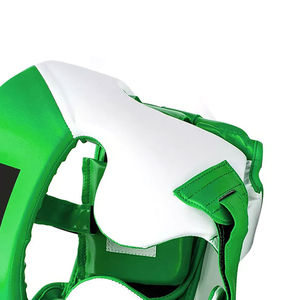 Nuevo protector de cabeza de boxeo personalizado al por mayor, protector de cabeza de boxeo de cuero de vaca de alta calidad con OEM y transpirable - Product Image 6
