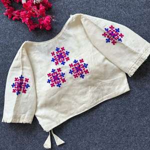 Blousewala khadi cotton Wholesale Blouse manufacturers in india - Product Image 6