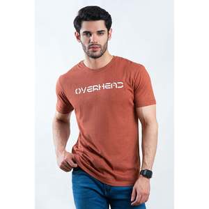 ATEN 100% Cotton Crew Neck Summer Fitness T-Shirt Lightweight Jersey with Silk Screen <b>Printing</b> Designer Fitness T-Shirt - Product Image 3