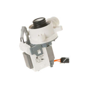 Pompe de vidange OEM authentique pour machine à laver WH23X28418, électrique avec alimentation manuelle, neuve, en plastique, fréquence 50Hz - Product Image 3