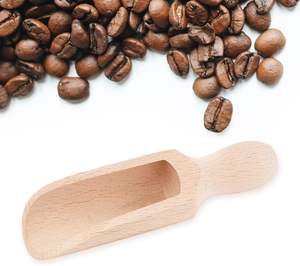 Fabriqué à la main haut brûlant finition en bois cuillère forme cuisinière inspiré outil pour Grains épices café thé cuisine Essentials - Product Image 5