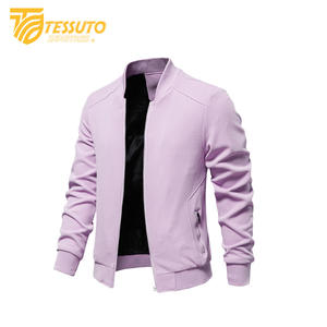 Nueva chaqueta de lona resistente para hombre, chaquetas cortavientos sólidas simples personalizadas para hombre - Product Image 6