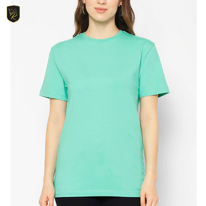 เสื้อยืดโอเวอร์ไซส์ผู้หญิง ทรงหลวม ผ้าฝ้าย แขนสั้น คอกลม สวมใส่สบายสำหรับฤดูร้อน เสื้อยืดพื้นฐานสำหรับผู้หญิง - Product Image 1