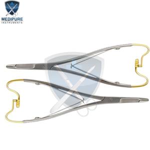 Porte-aiguilles Olsen Hegar de haute qualité Inserts TC Acier inoxydable Instrument de suture Mathieu 5,5 6 8 pouces Instruments chirurgicaux - Product Image 3