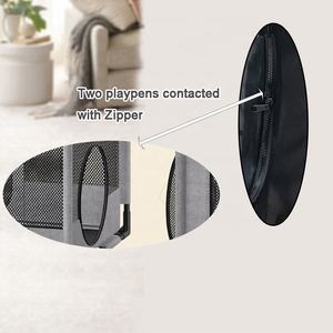 Divisible chaton chien parc <span class=keywords><strong>pour</strong></span> animaux <span class=keywords><strong>de</strong></span> compagnie Double chambre tuyau en acier cadre <span class=keywords><strong>Cage</strong></span> <span class=keywords><strong>pour</strong></span> chats chiot petit Animal Portable pliable chenil tente - Product Image 5