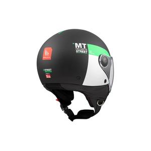 Casco de Seguridad MT Helmets Street S Inboard D6, Urbano, Unisex, Negro Mate, Material PC ABS, Talla M/L, Nuevo en Caja - Product Image 6