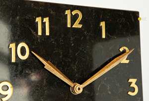 The CRAFT EXIM Luxury Natural <b>Marble</b> Quartz Art Deco Desk <b>Clock</b> Premium Handcrafted Decor for Home Office - Product Image 3