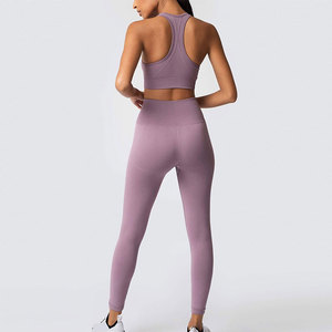 MAYYOUNG Pantalones Cortos de Yoga sin Costuras para Mujer, Leggings Deportivos de Alta Elasticidad de 5 Piezas para Gimnasio Ronpex - Product Image 2