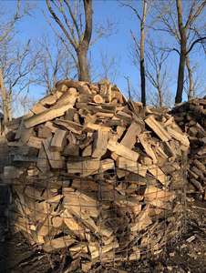 Bûches de bois de chauffage en chêne européen de qualité supérieure, séchées au four, 20 kg, pour poêles à bois, foyers, braseros, prêtes à brûler à 100% - Product Image 4