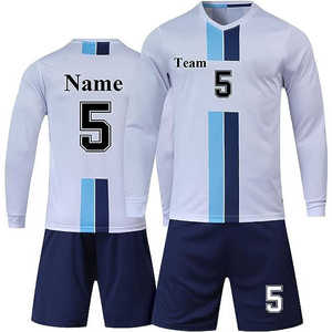 Chemises personnalisées avec logo Ensembles d'uniformes de football Nouveau style de maillot de football personnalisé Kit de survêtement d'entraînement de football pour hommes - Product Image 2