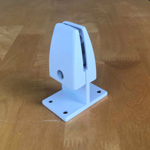 KVG002 Plastic <b>Table</b> Partition <b>Clamps</b> Minimalist Design for Both Sides - Product Image 2
