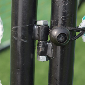 Red de fútbol plegable multideporte de 4 vías y reboteador de entrenamiento de fútbol para practicar golpes, equipo de entrenamiento de fútbol - Product Image 6
