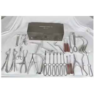เครื่องมือผ่าตัดขากรรไกรบนใบหน้าแบบแมนนวลทำจากสแตนเลสชุดเครื่องมือทันตกรรมเครื่องมือสร้างกระดูก - Product Image 3