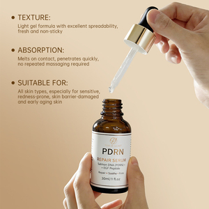 Sérum réparateur aux peptides PDRN OEM/ODM, soin du visage raffermissant et lissant, sérum anti-âge aux peptides DNA EGF - Product Image 5