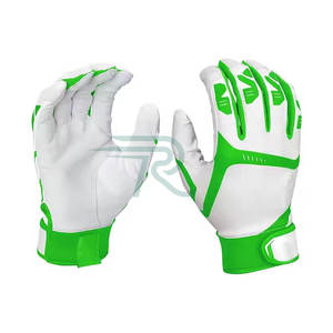 Gants de baseball et de softball légers et respirants en cuir pour enfants et jeunes, avec rembourrage antidérapant pour la paume - Product Image 1