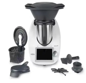 เครื่องเตรียมอาหารไฟฟ้า Vorwerk TM6 ของแท้ รุ่นใหม่ ขนาดเล็ก 6 ระดับความเร็ว ควบคุมผ่านแอปพลิเคชัน กำลังไฟ 800 วัตต์ เป็นมิตรต่อสิ่งแวดล้อม ผลิตจากสแตนเลส เหมาะสำหรับใช้ในครัวเรือนและในรถยนต์ - Product Image 3