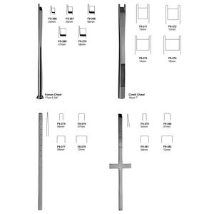ราคาขายส่ง ค้อนตัดกระดูก Fomon Cinelli ขนาด 17 ซม./18 ซม. 7 นิ้ว ชุดเครื่องมือผ่าตัดแบบใช้มือ ได้รับการรับรองมาตรฐาน ISO13485 และ CE - Product Image 1