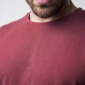 Camisetas de algodón 100% con estampado y bordado personalizado de la mejor calidad para ropa de hombre, ropa de calle de moda, manga corta de gran tamaño - Product Image 3