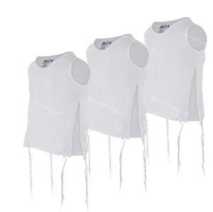 T-shirt en coton tricoté respirant et confortable, certifié casher, anti-transpiration, style décontracté - Product Image 1